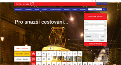 Desktop Screenshot of dpmb.cz